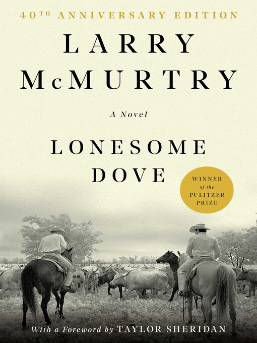 Title details for Lonesome Dove by Larry McMurtry - Wait list